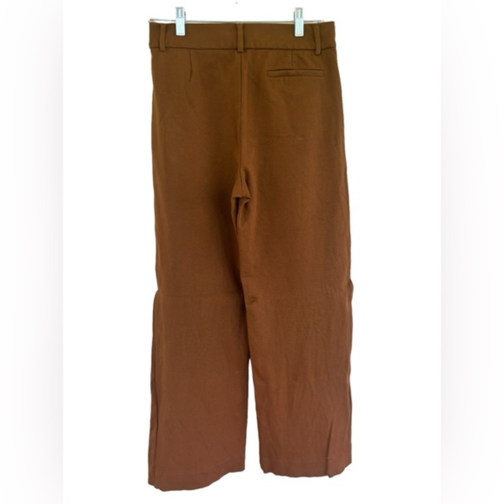 Jucca Women's‎ Burnt Orange Wide Leg Trousers Size 44 - Picture 4 of 5
